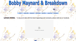 Desktop Screenshot of bobbymaynard.com